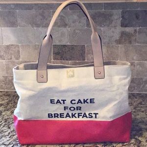 Authentic Kate Spade canvas tote